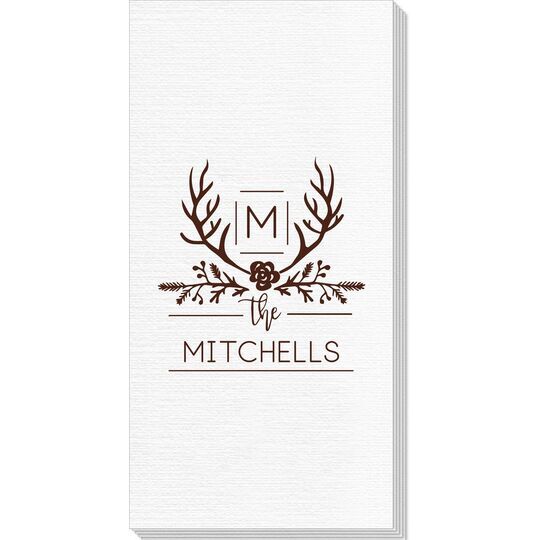 Family Antlers Deville Guest Towels
